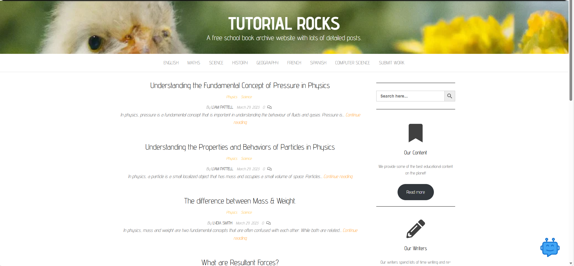 Tutorial Rocks – April 2023