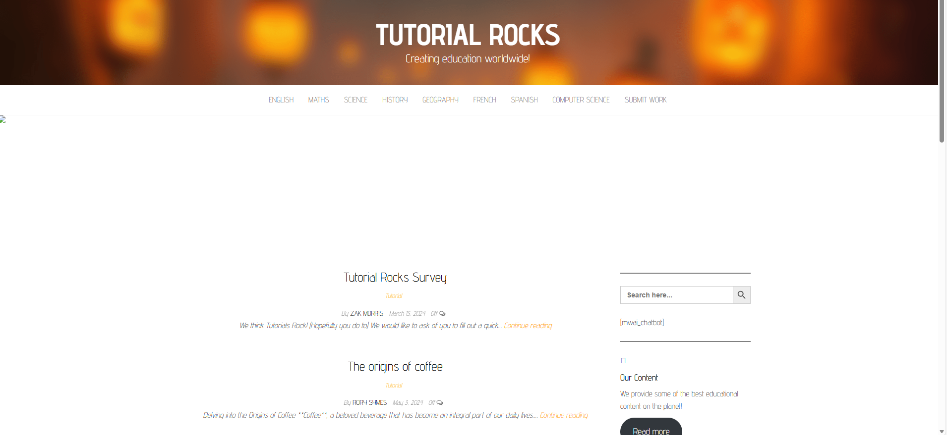 Tutorial Rocks – May 2024