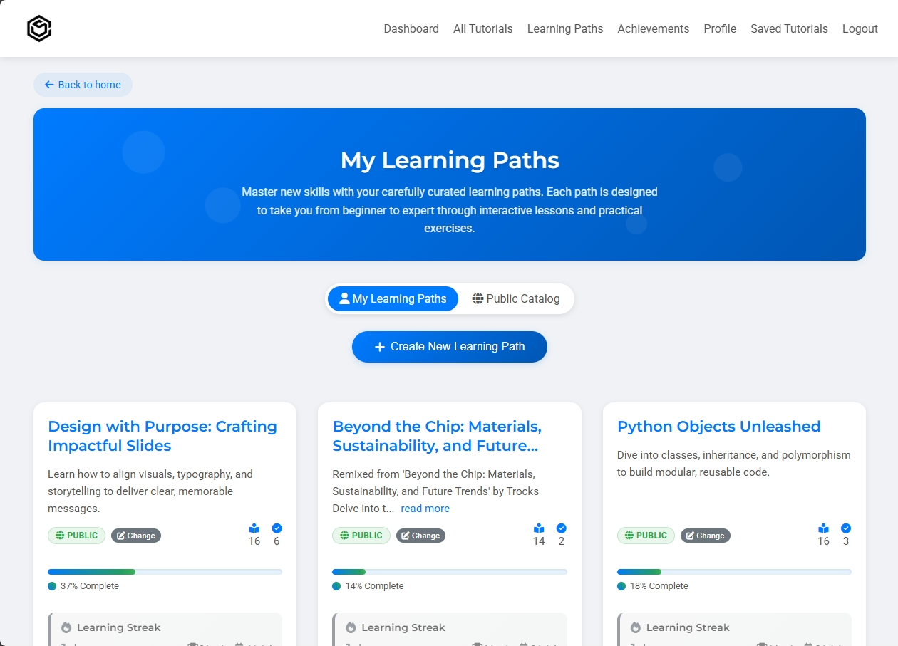 Tutorial Rocks Platform Preview
